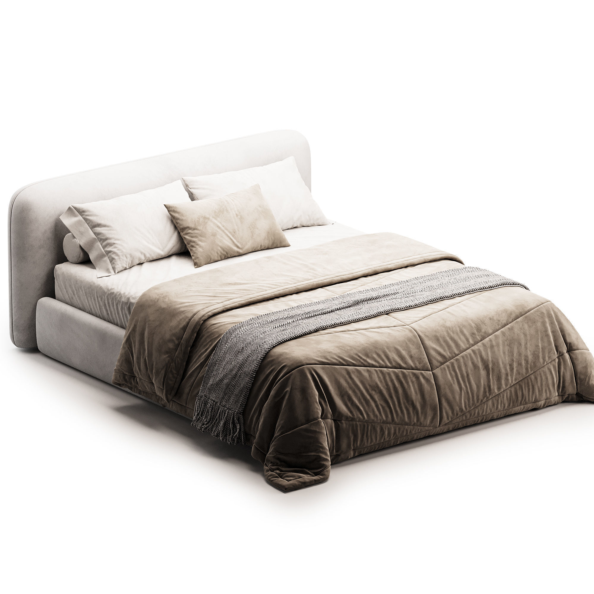 Yun Bed 3D model_3