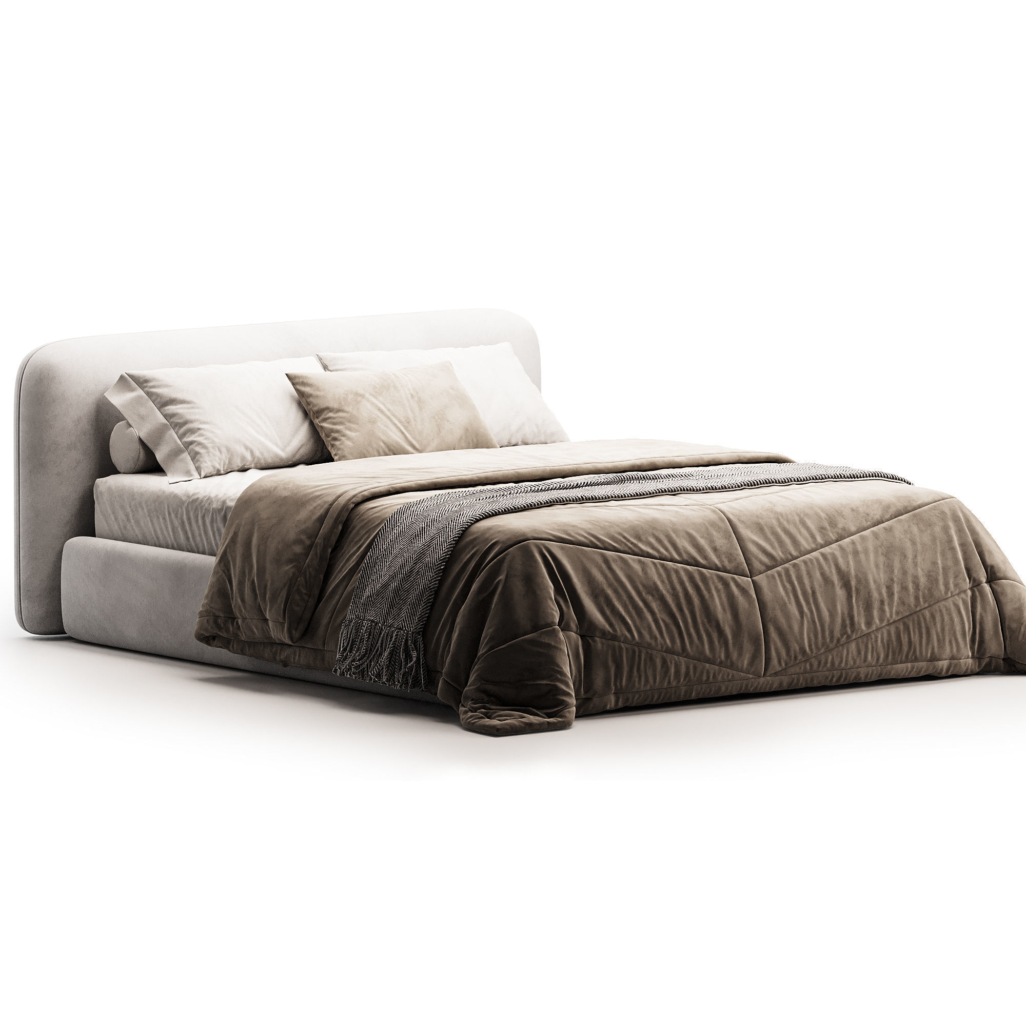 Yun Bed 3D model_2