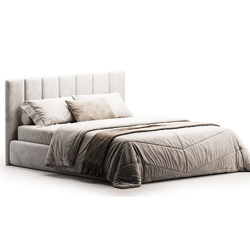 Bliss Bed 3D model 3