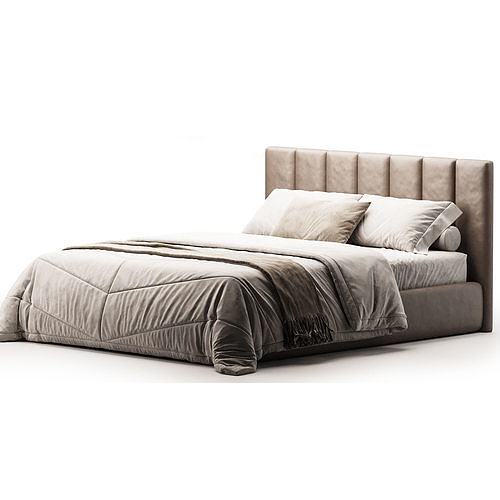Bliss Bed 3D model 2