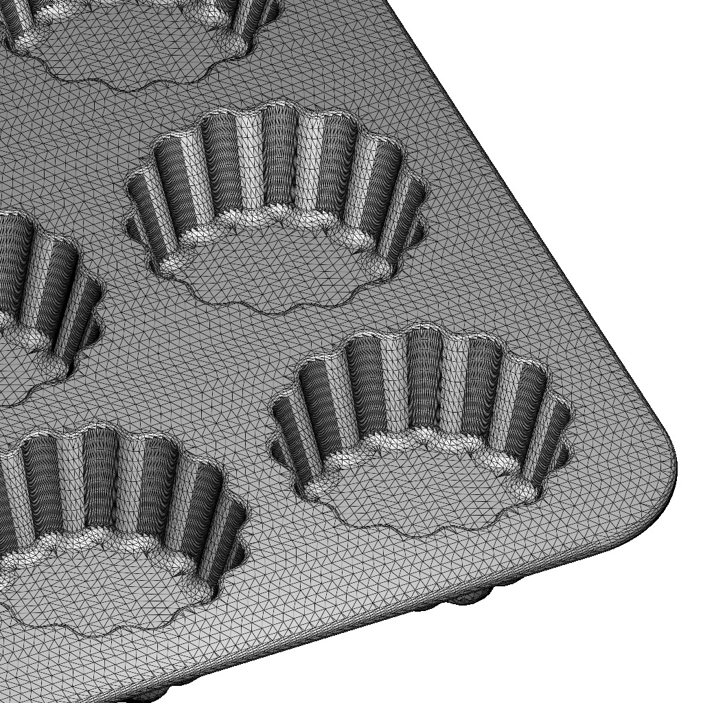 Exquisite Cup Cake Mold 3D print model_5