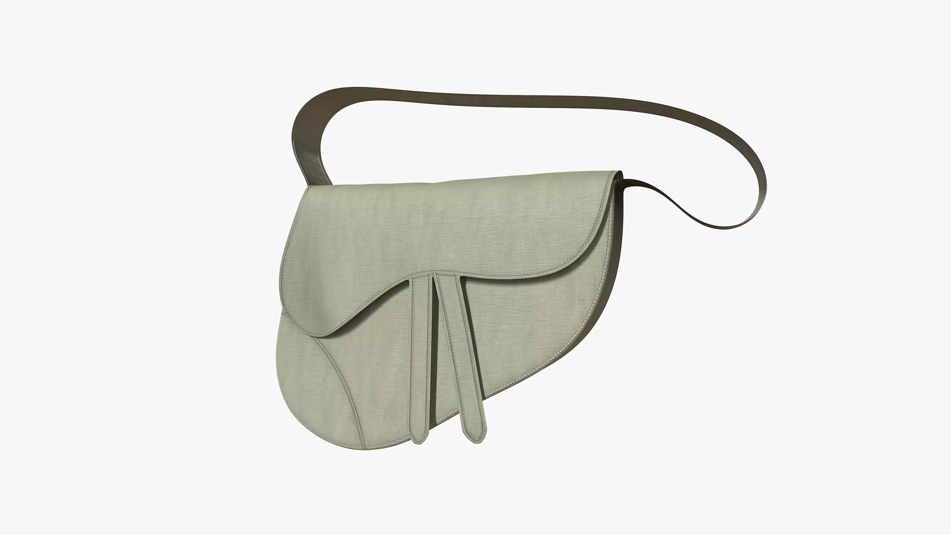 Shoulder HandBag Low-poly 3D model