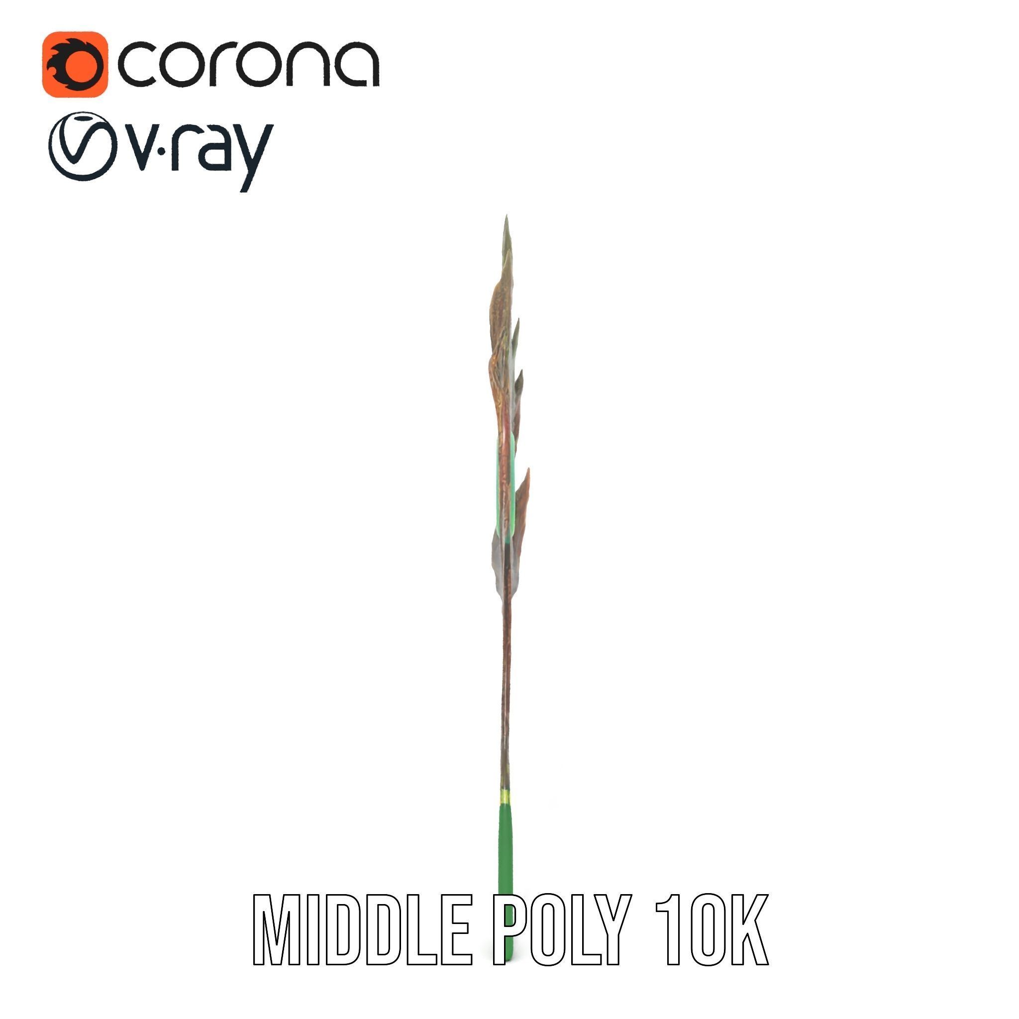 Peacock Feather Detailed Model Pack for Realistic Simulations Low-poly 3D model_11