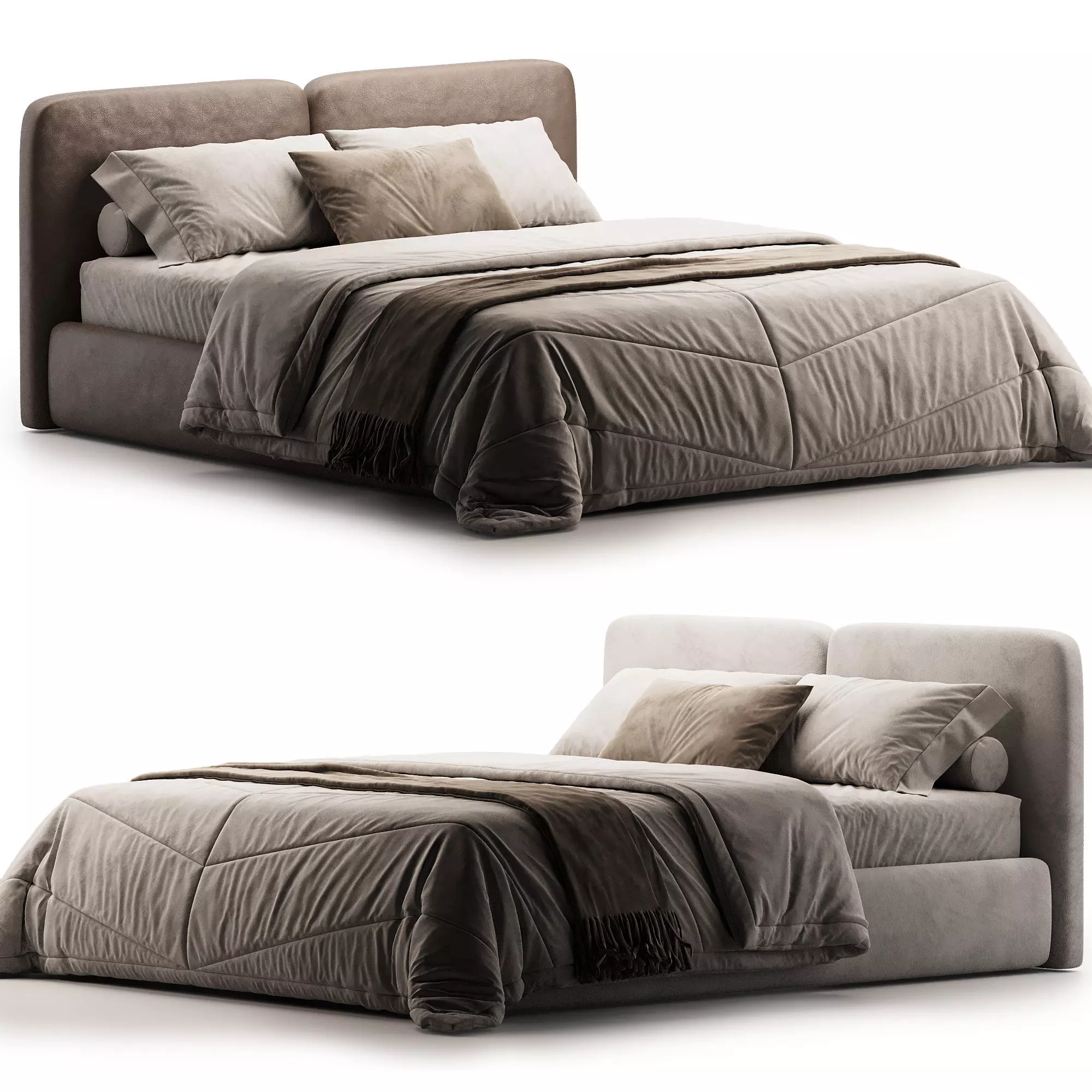 Vilena 180 Bed 3D model