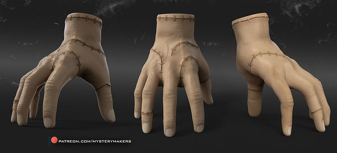 Wednesday - Thing 3D print model