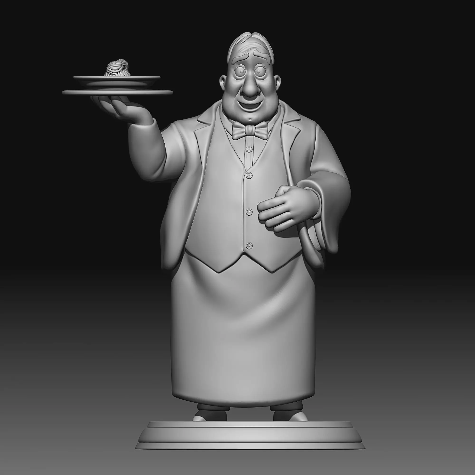 Mustafa - Ratatouille - 010 3D print model