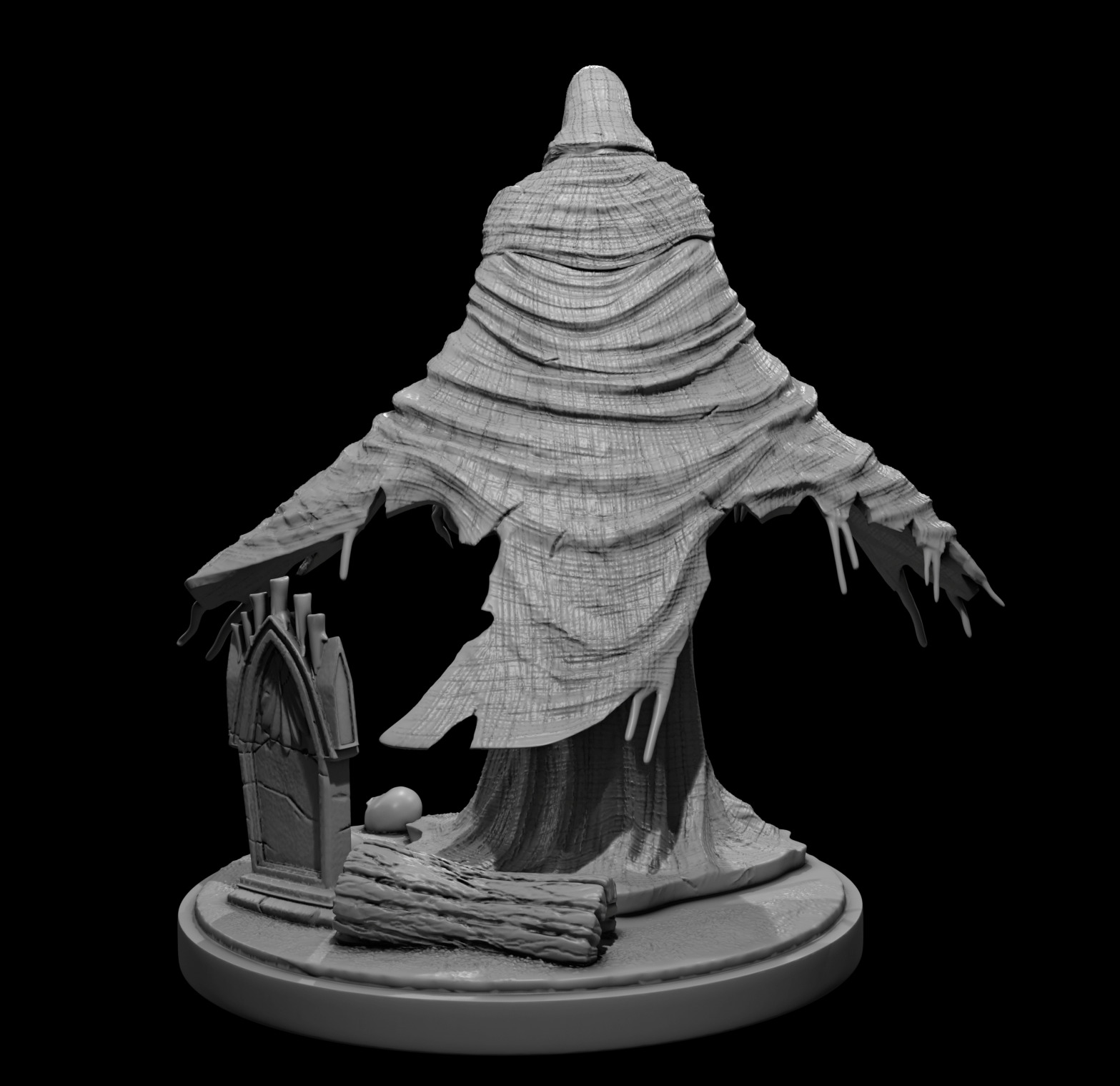 50mm Wraith 3D print model_4