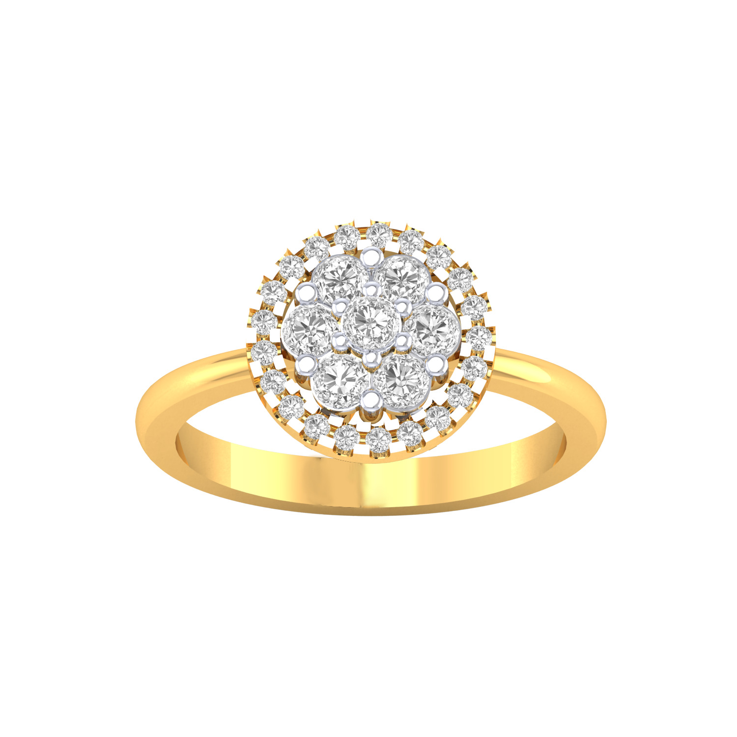 Women Ring Render 3dm STL MTL OBJ FBX Details 3D print model_9