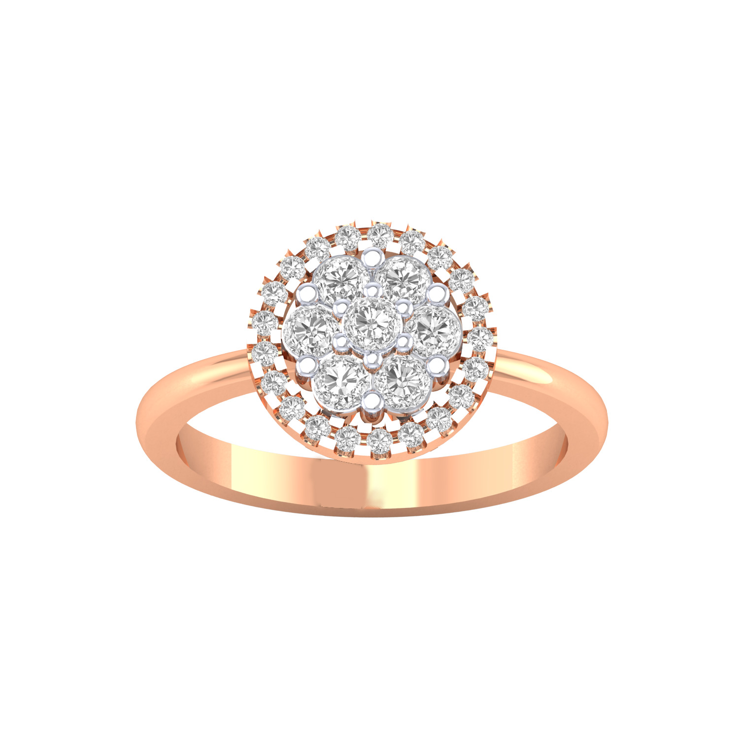 Women Ring Render 3dm STL MTL OBJ FBX Details 3D print model_11