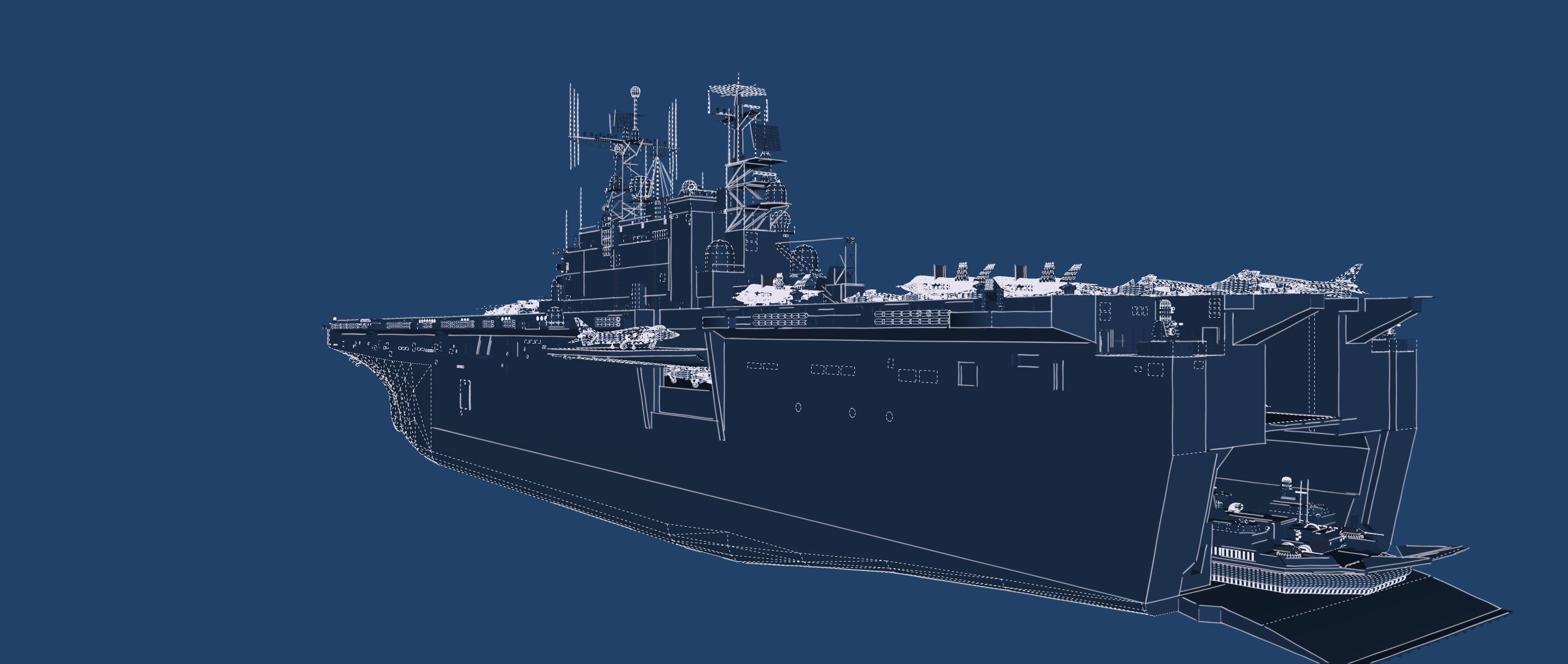 US NAVY AIRCRAFT CARRIER 3D model_48