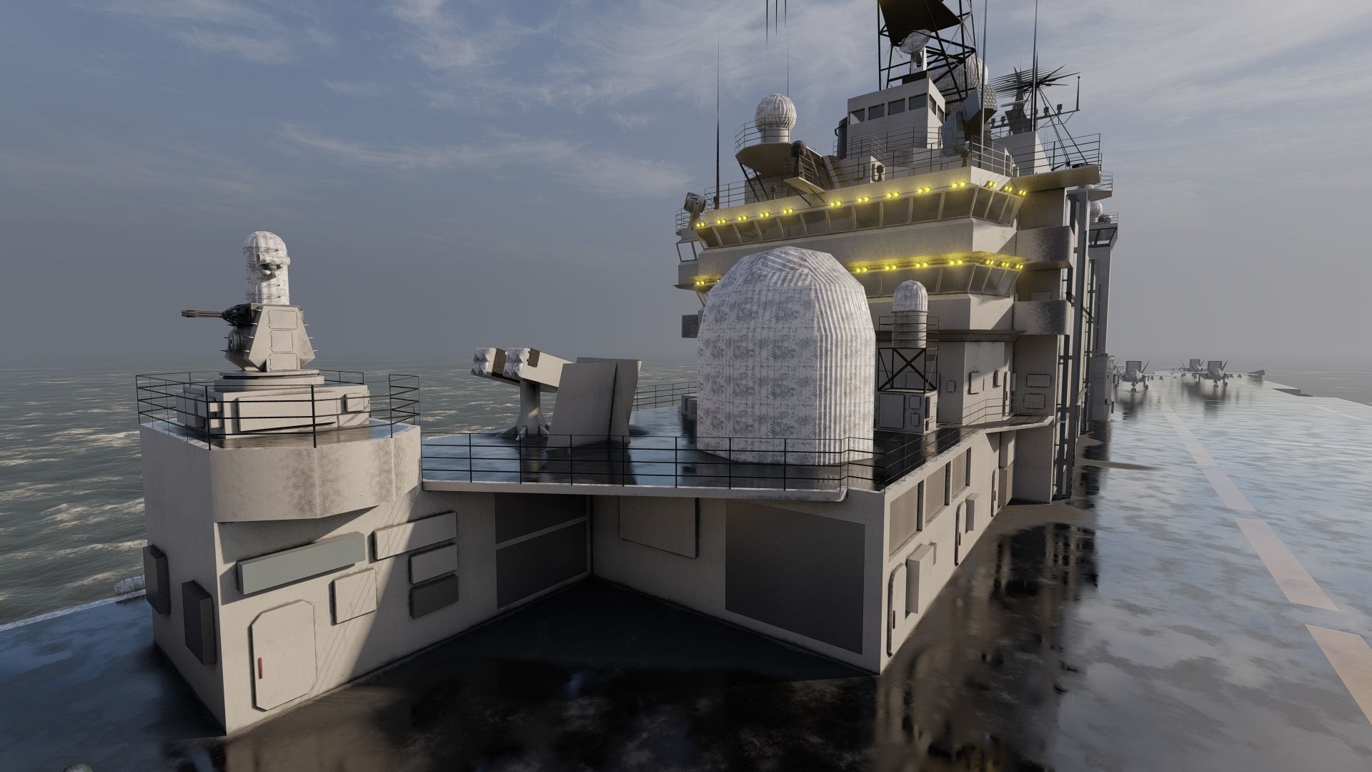 US NAVY AIRCRAFT CARRIER 3D model_22