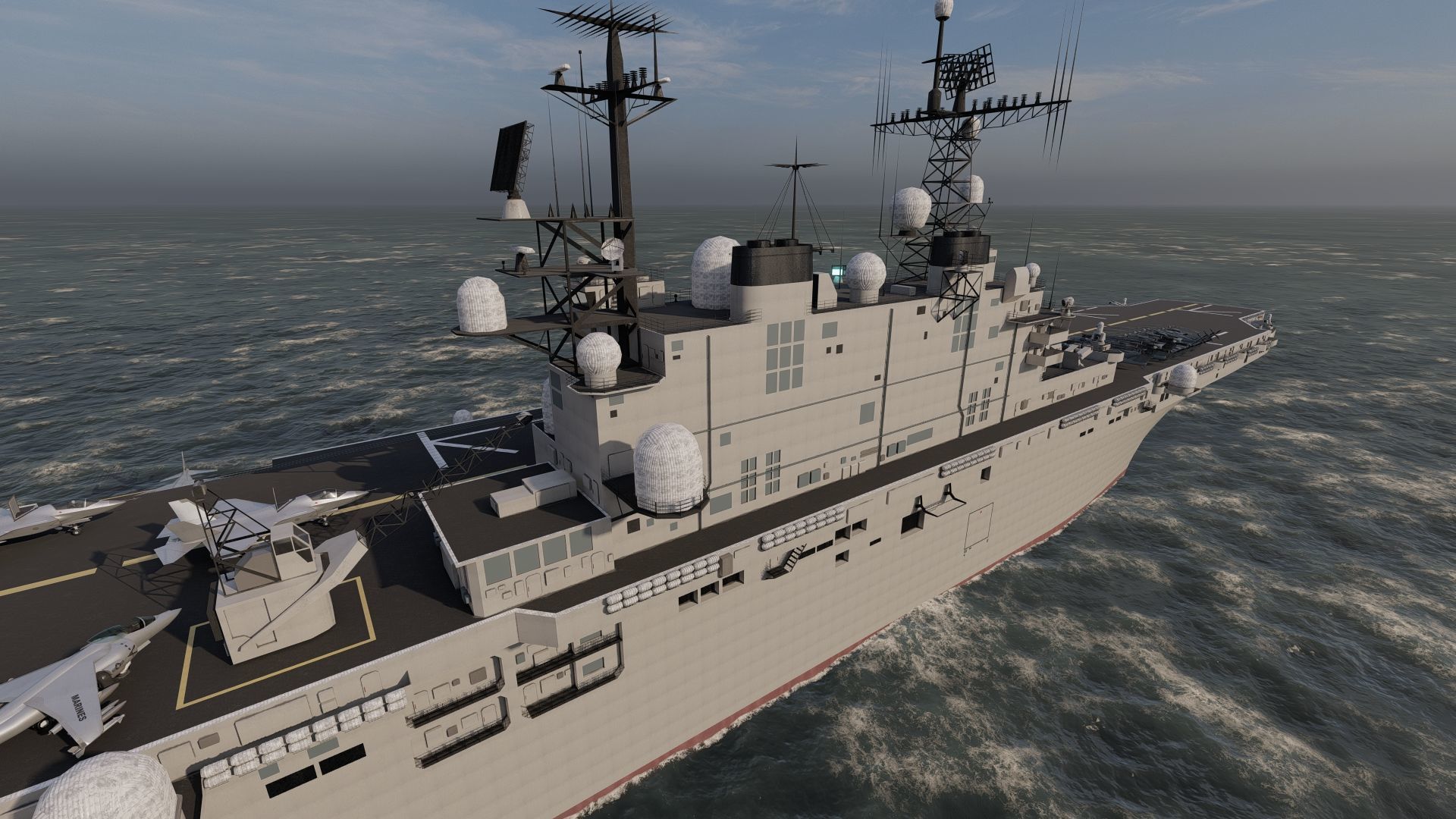 US NAVY AIRCRAFT CARRIER 3D model_15