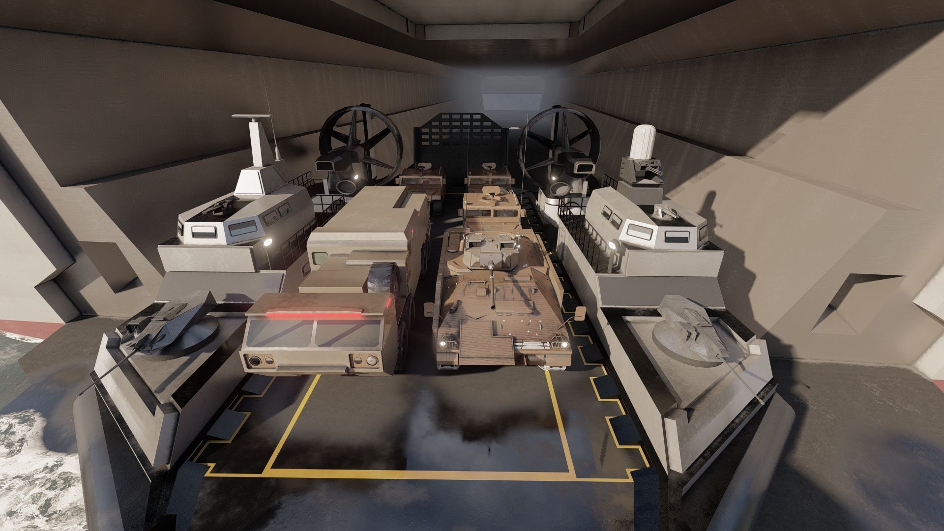 US NAVY AIRCRAFT CARRIER 3D model_36