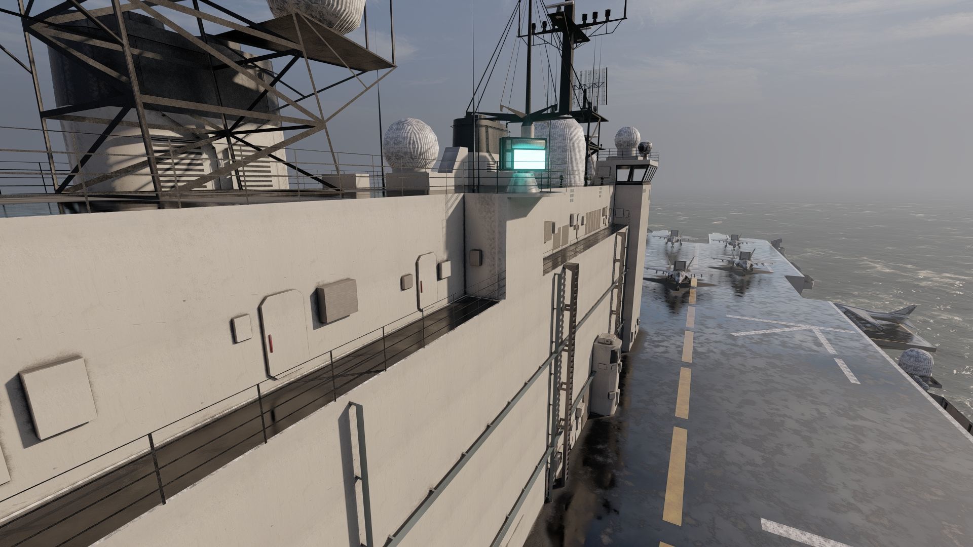 US NAVY AIRCRAFT CARRIER 3D model_26