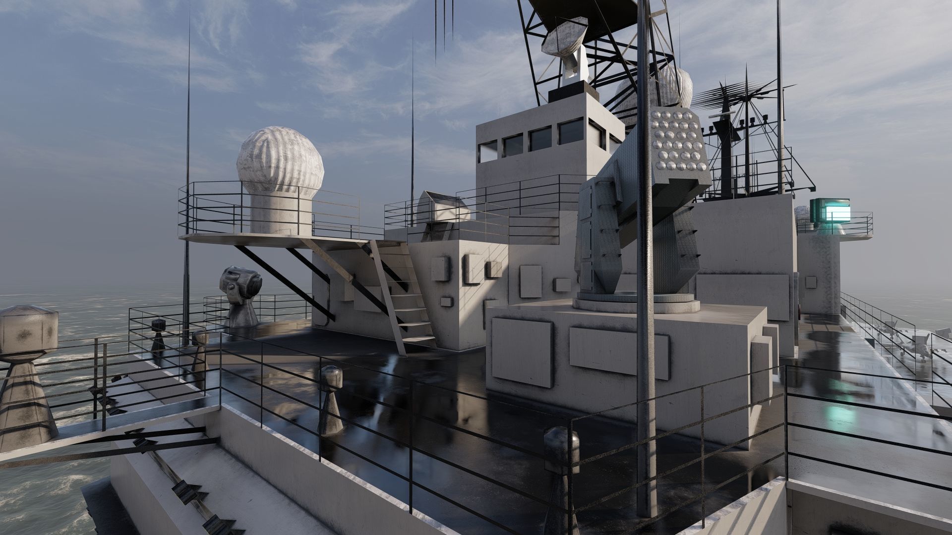 US NAVY AIRCRAFT CARRIER 3D model_24