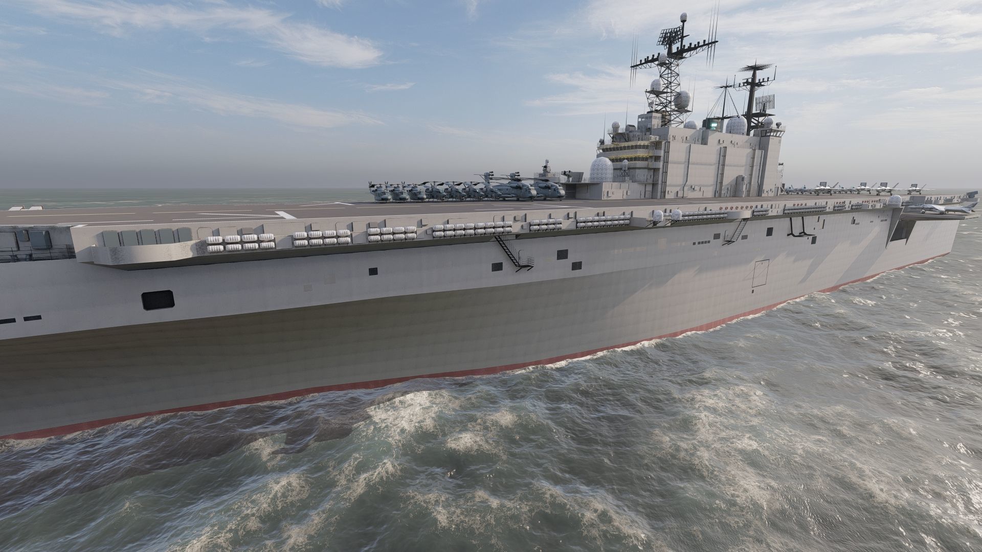 US NAVY AIRCRAFT CARRIER 3D model_8