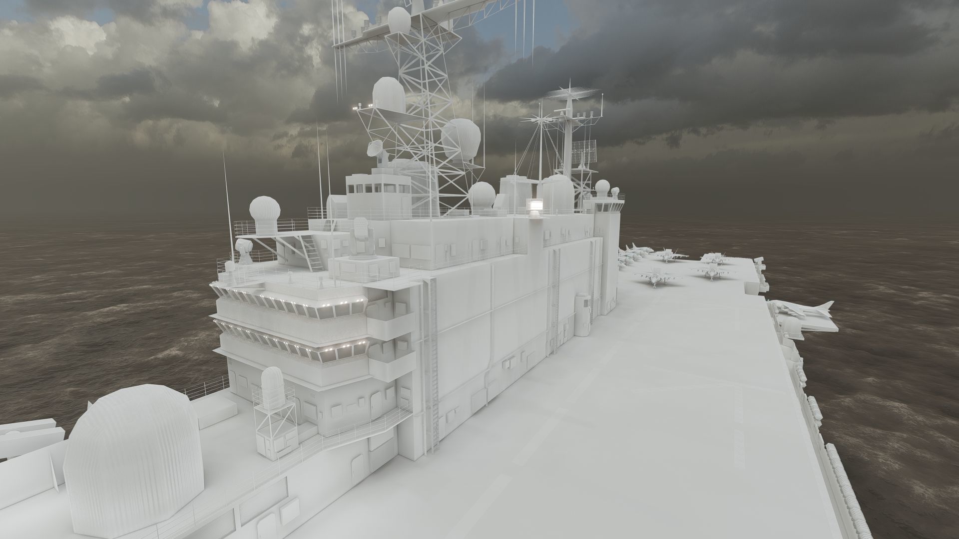 US NAVY AIRCRAFT CARRIER 3D model_41