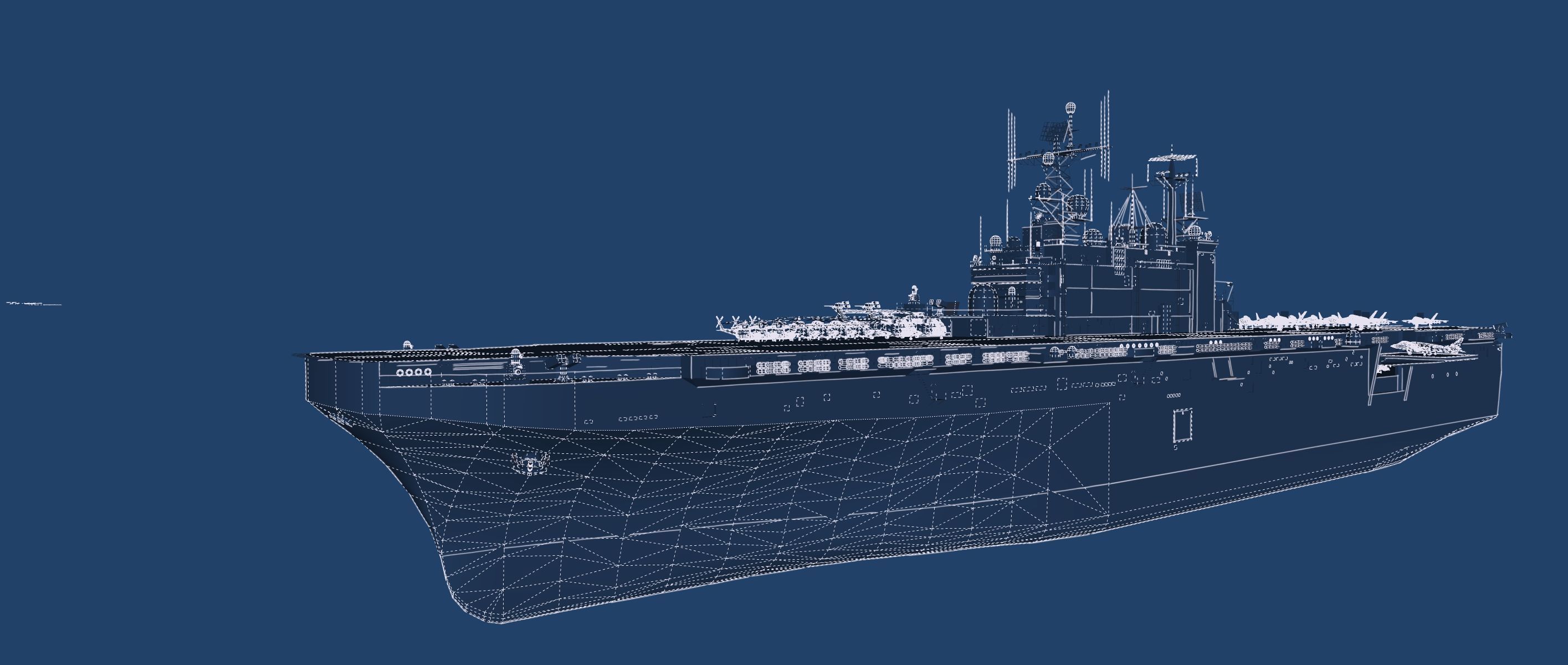 US NAVY AIRCRAFT CARRIER 3D model_47