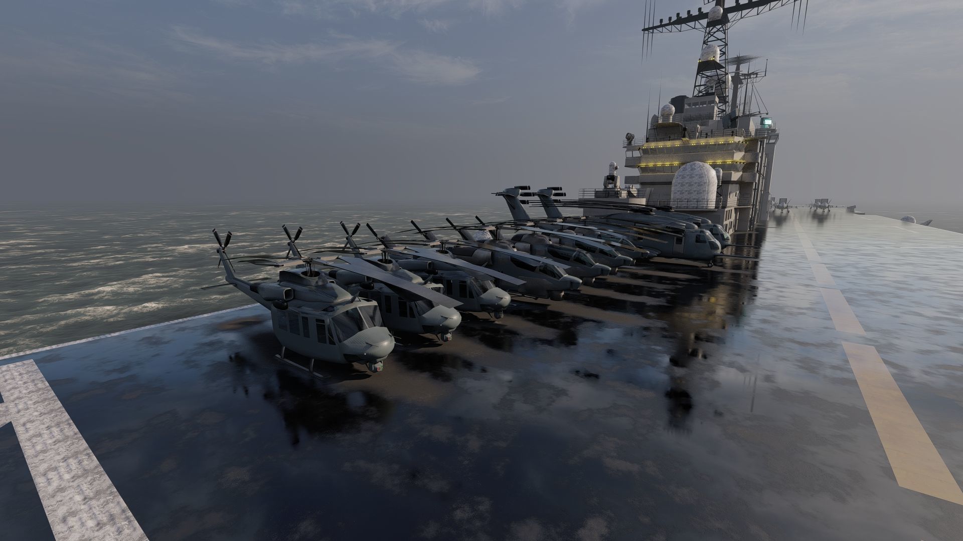 US NAVY AIRCRAFT CARRIER 3D model_19