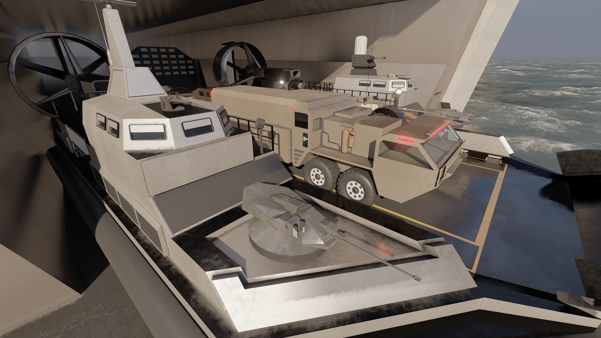 US NAVY AIRCRAFT CARRIER 3D model_37