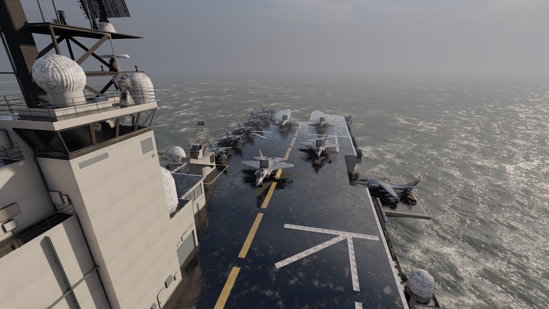 US NAVY AIRCRAFT CARRIER 3D model_28