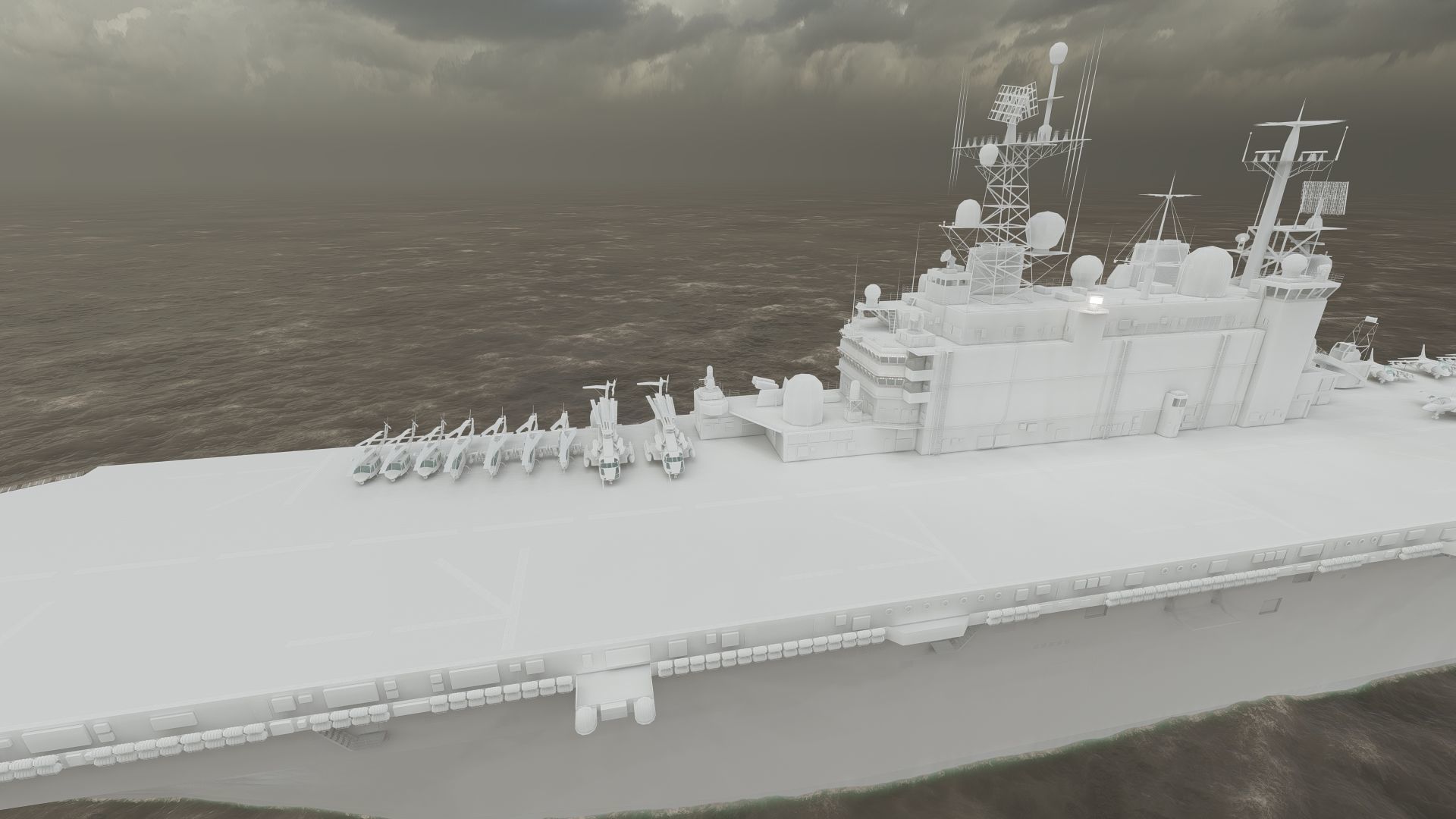 US NAVY AIRCRAFT CARRIER 3D model_42