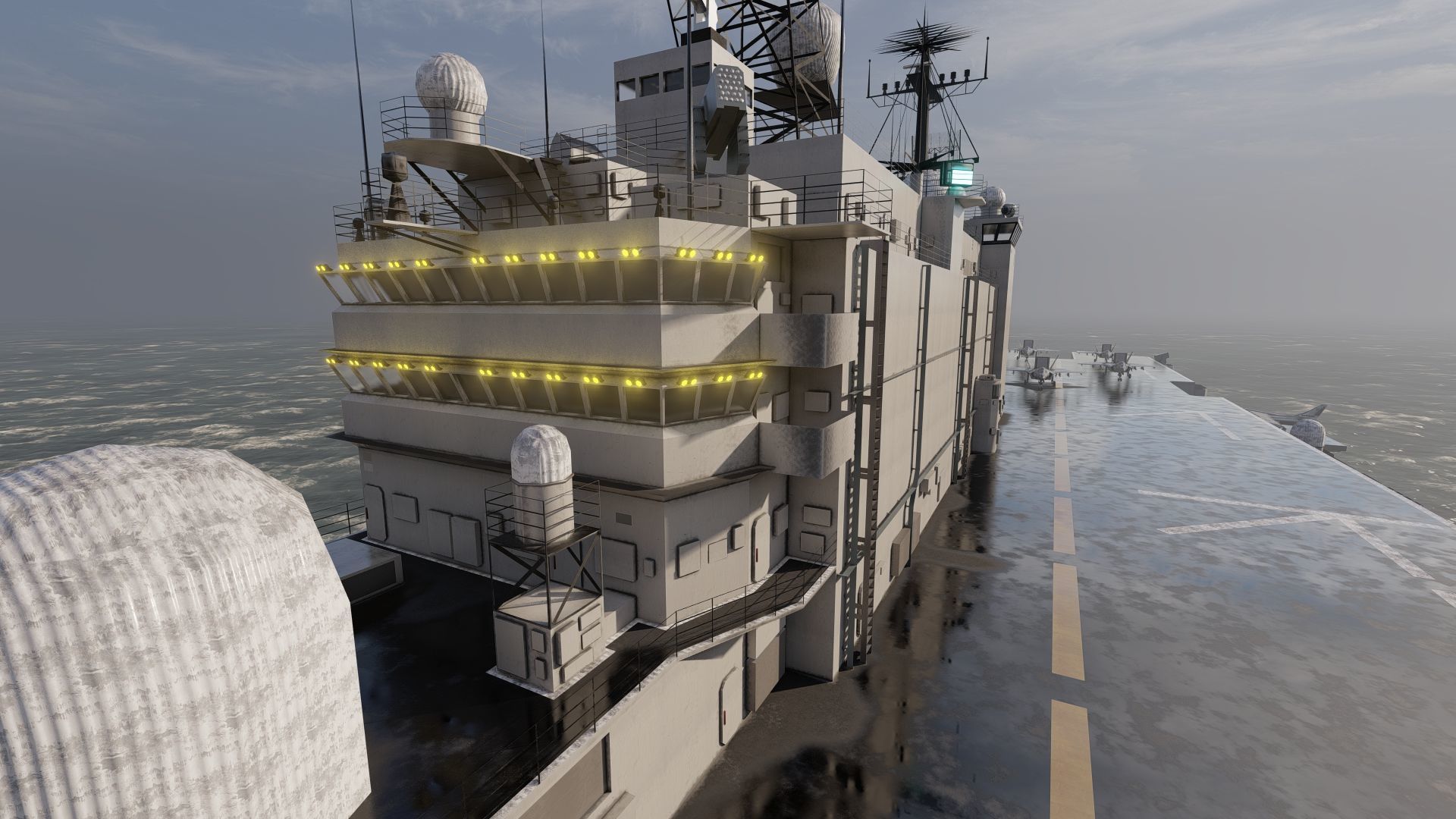 US NAVY AIRCRAFT CARRIER 3D model_23