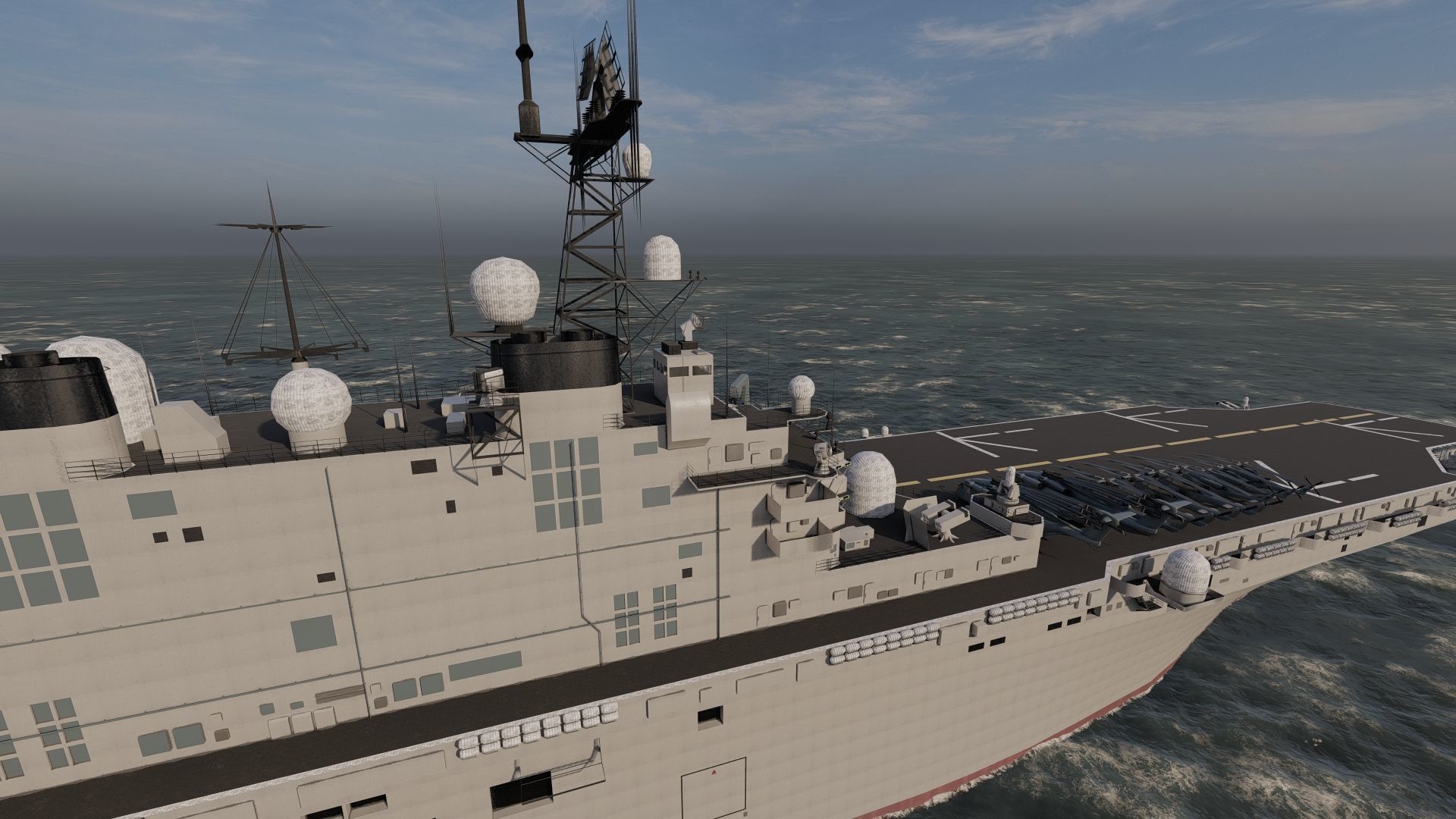 US NAVY AIRCRAFT CARRIER 3D model_16