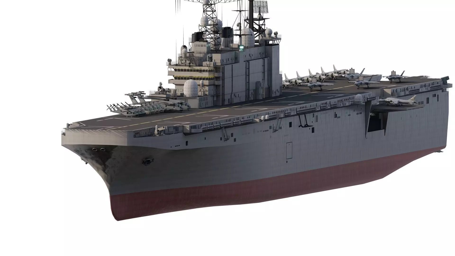 US NAVY AIRCRAFT CARRIER 3D model_0