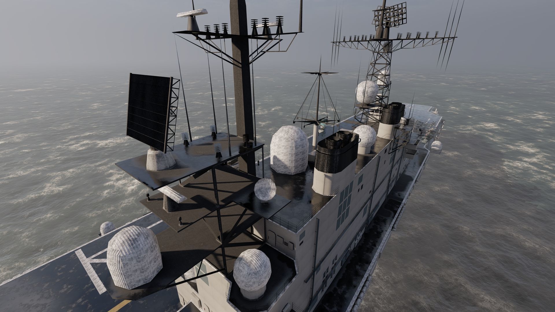 US NAVY AIRCRAFT CARRIER 3D model_30