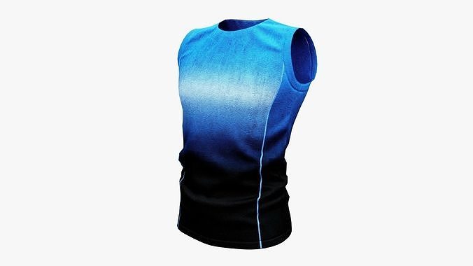 Mens Sport Shirt Set3 Low-poly 3D model