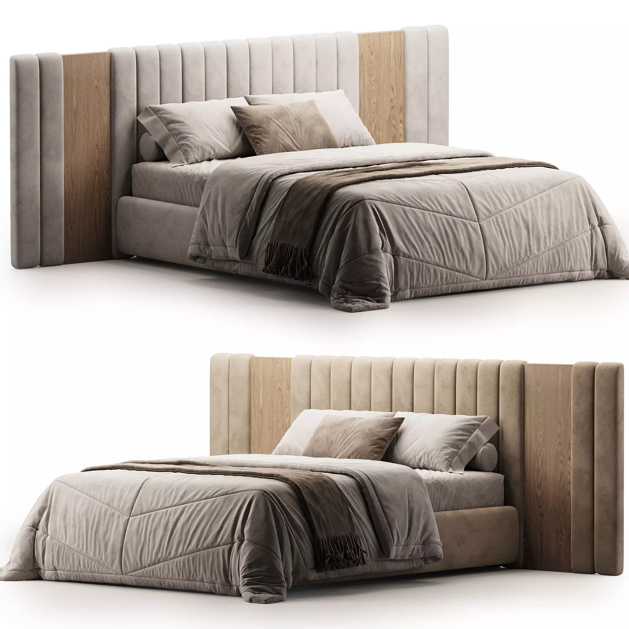 Ditreitalia Otello Bed 3D model