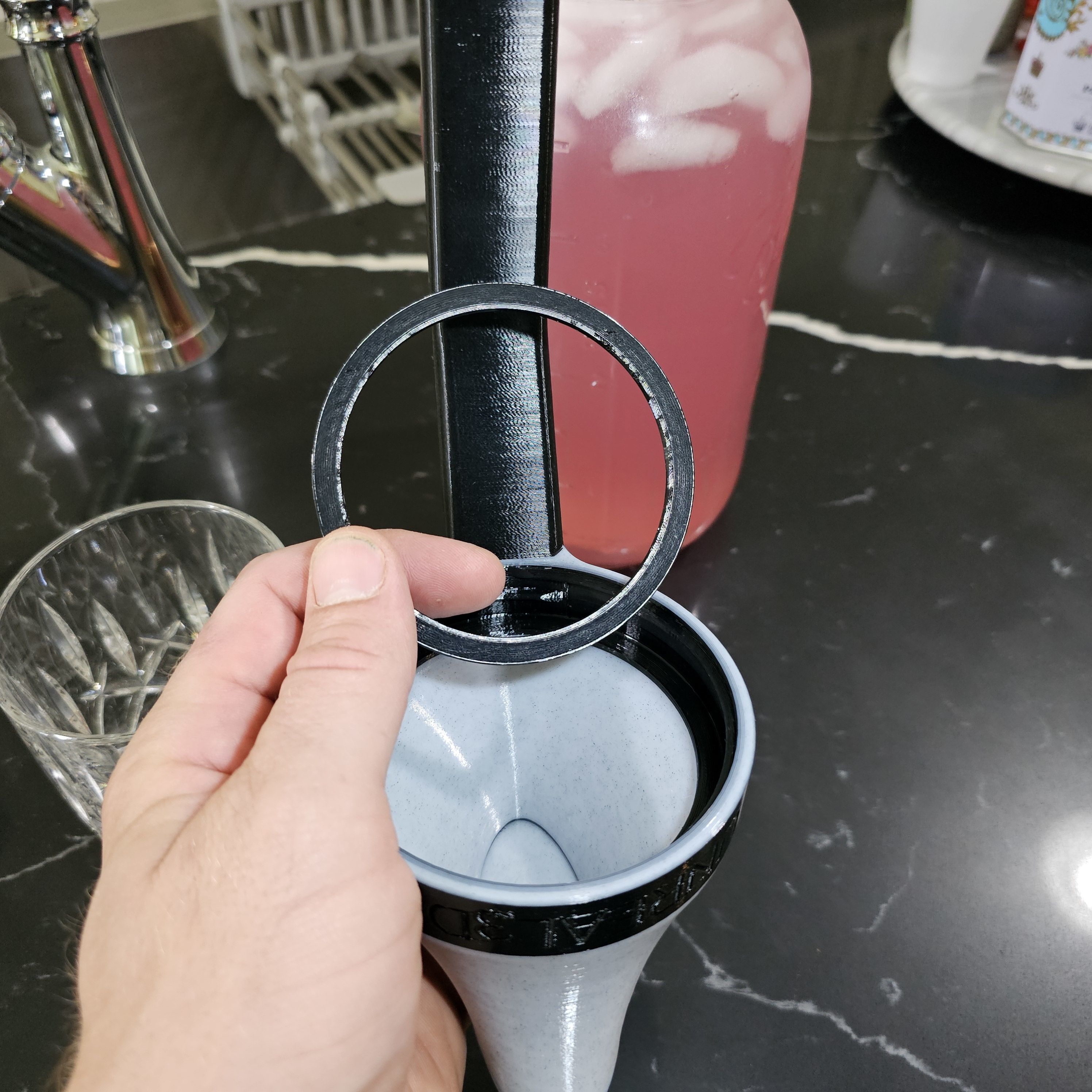 Half Gallon Jar Pitcher Mod 3D print model_7