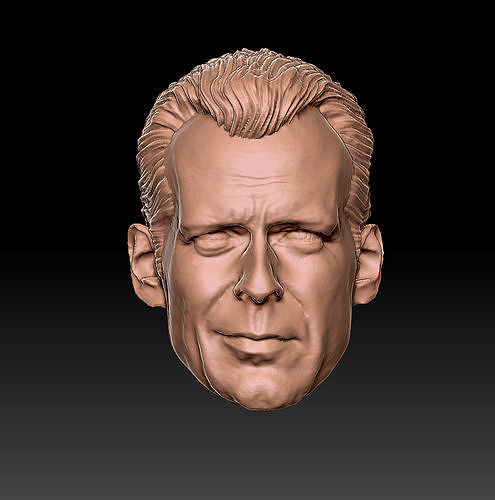 Bruce Willis 3D print model
