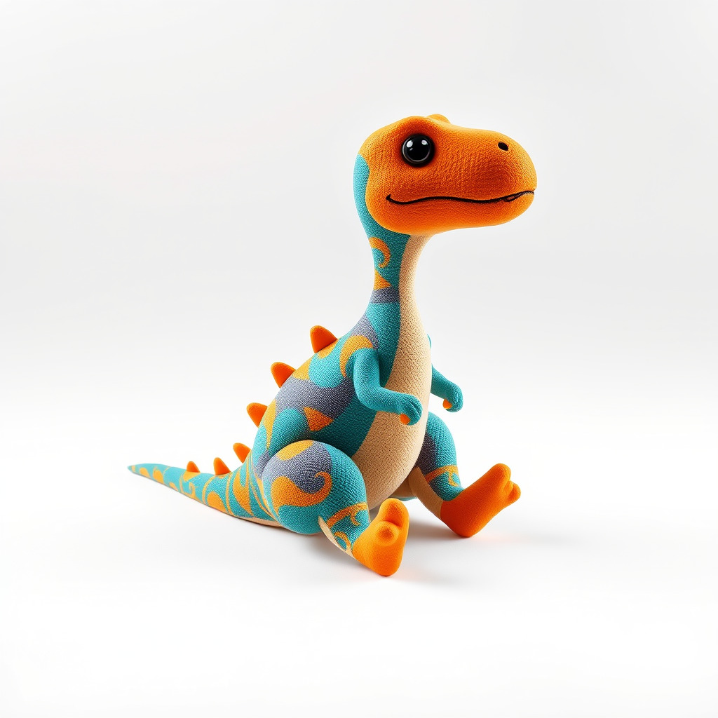Colorful Cartoon Dinosaur Toy D Model Pack Low-poly 3D model_2