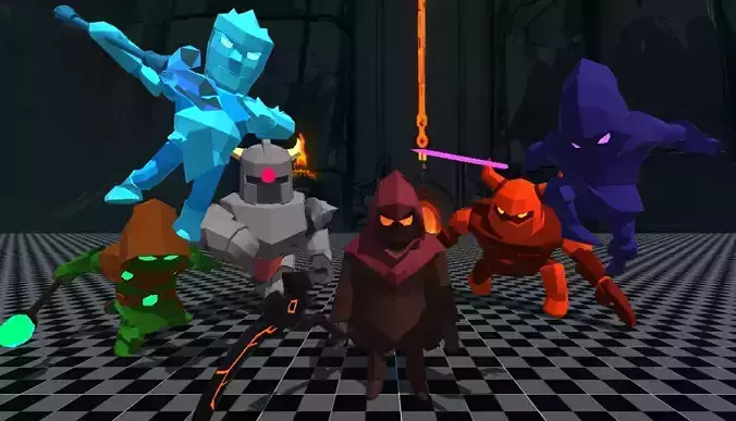 Villain Pack  3D Game-Ready Characters Fully Rigged