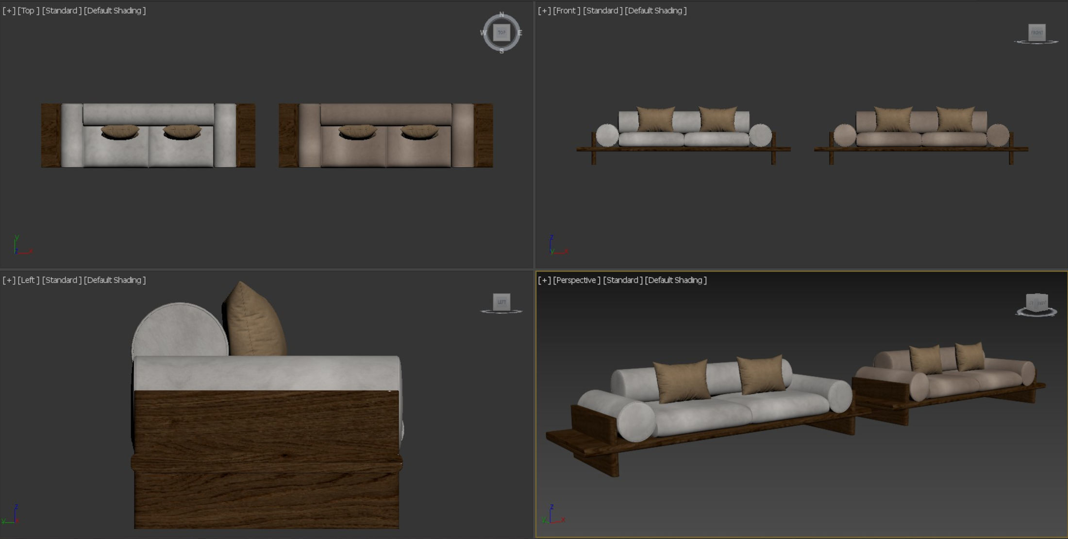 Wade Sofa 3D model_4