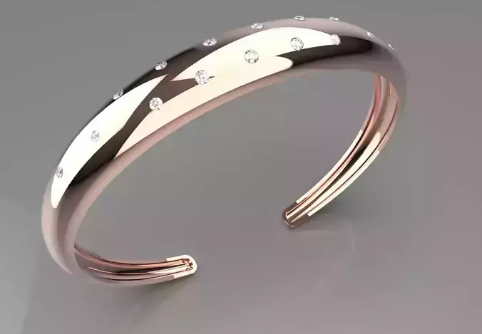 Womens Bangle Bracelet Model bg0036
