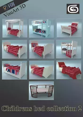 Childrens bed collection 2