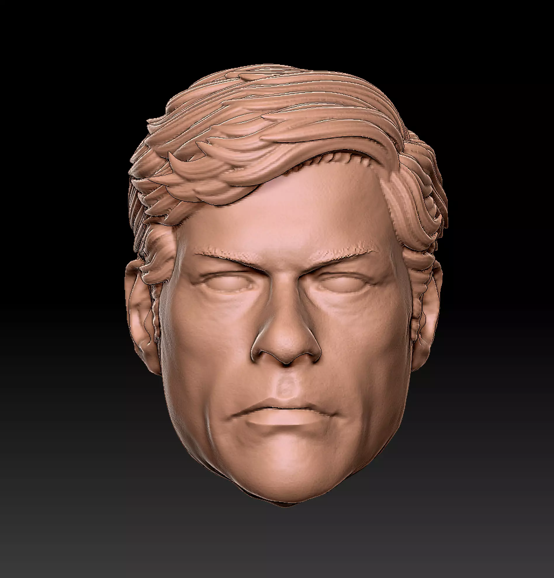 Van Damme 3D print model_0
