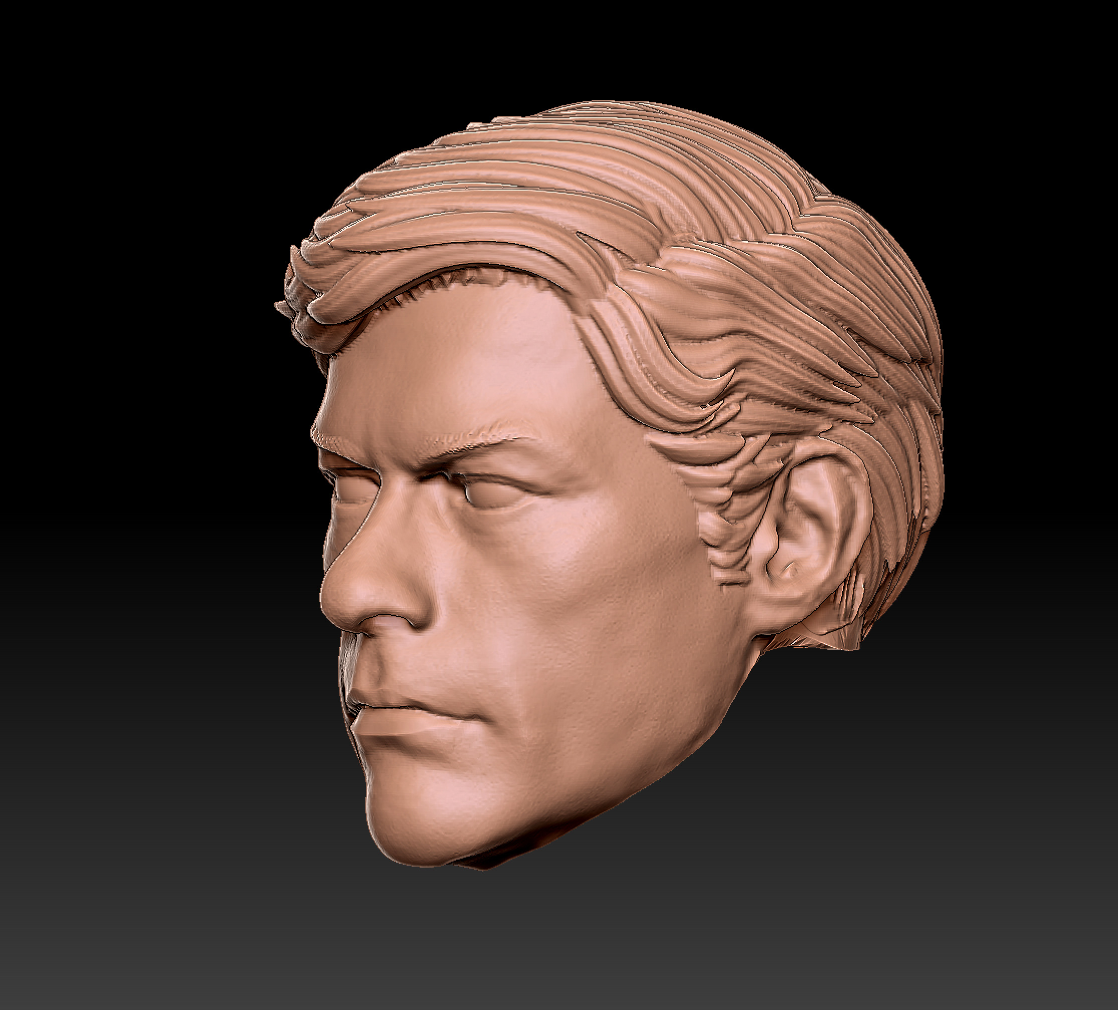 Van Damme 3D print model_1