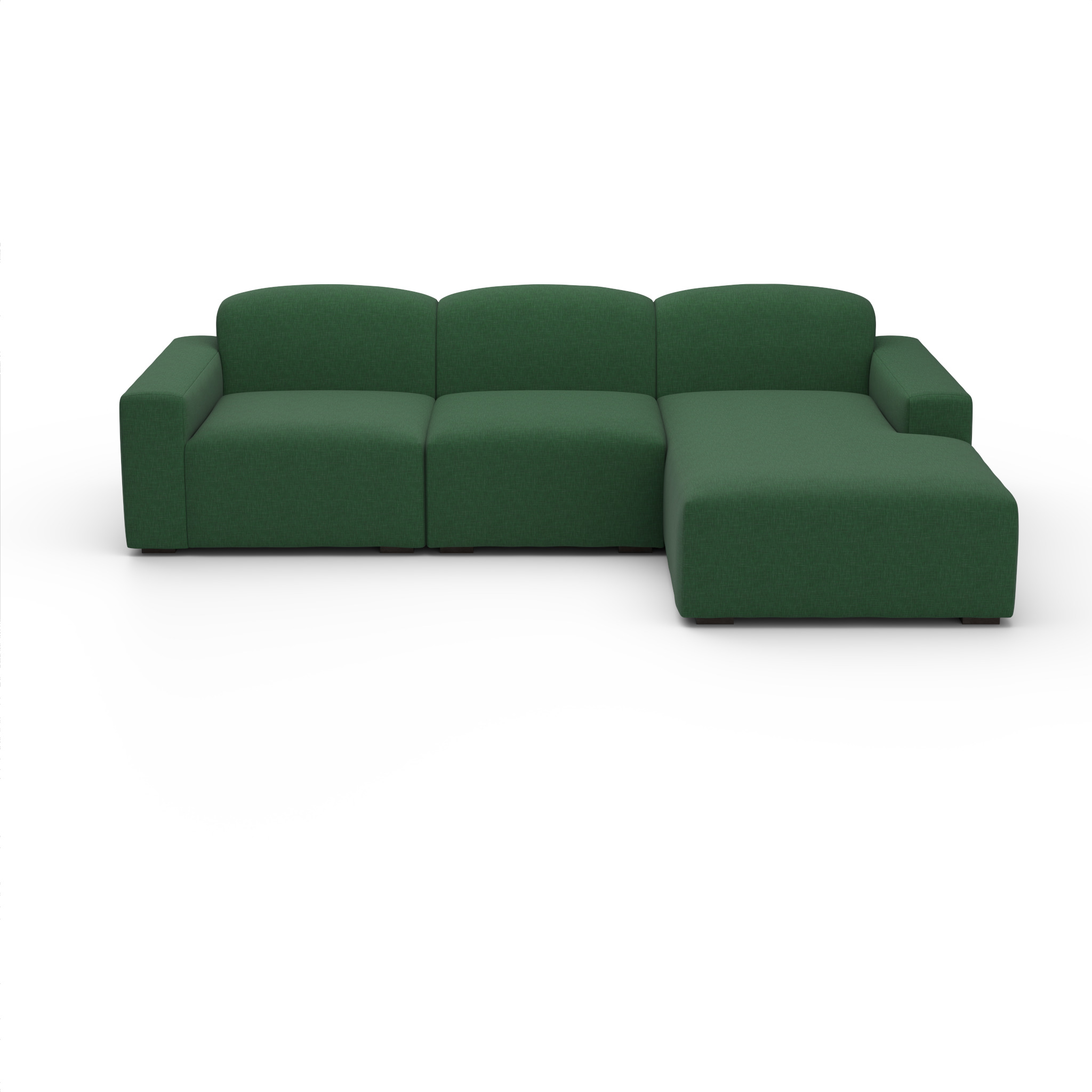 Morgan Modular Chaise Sectional Low-poly 3D model_10
