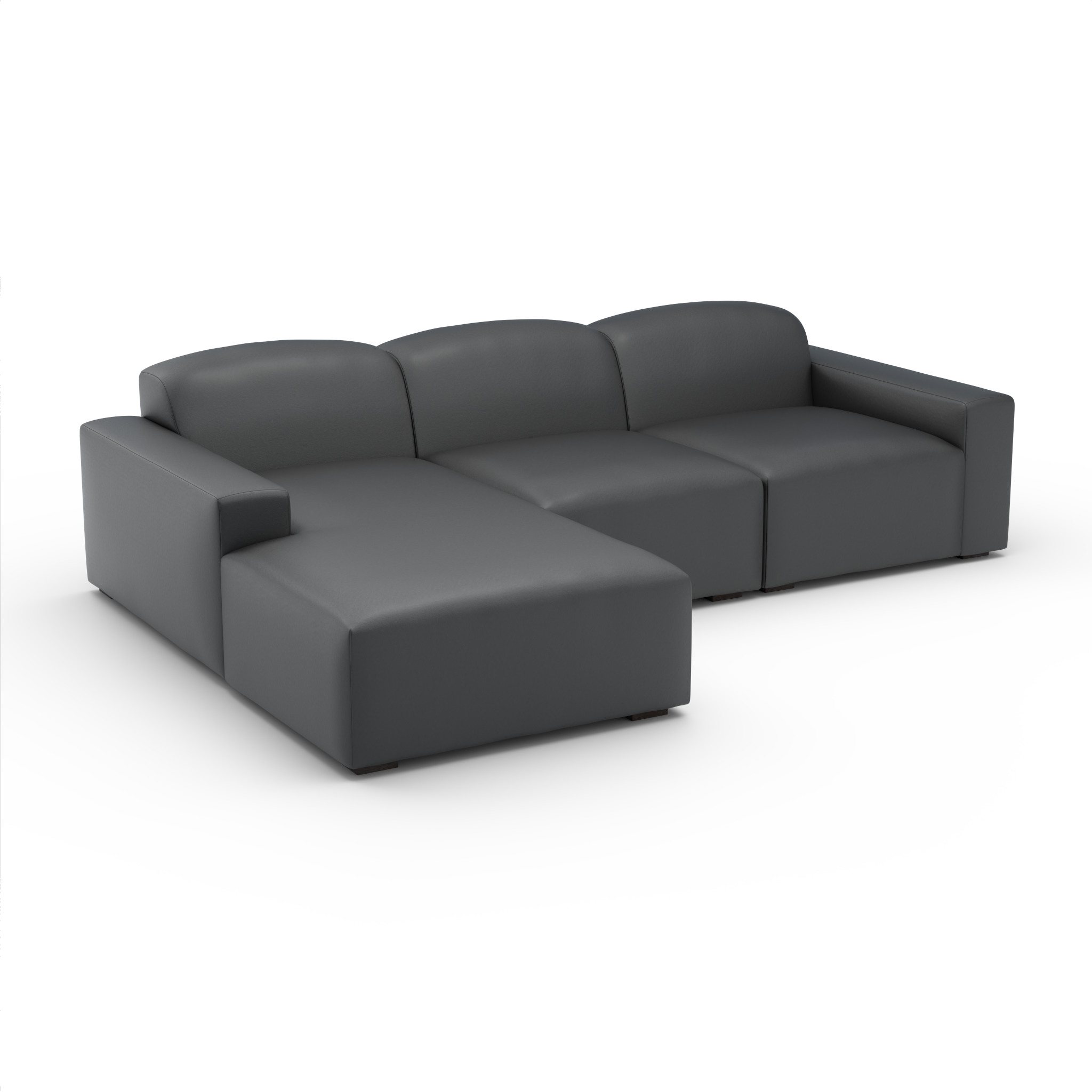 Morgan Modular Chaise Sectional Low-poly 3D model_4