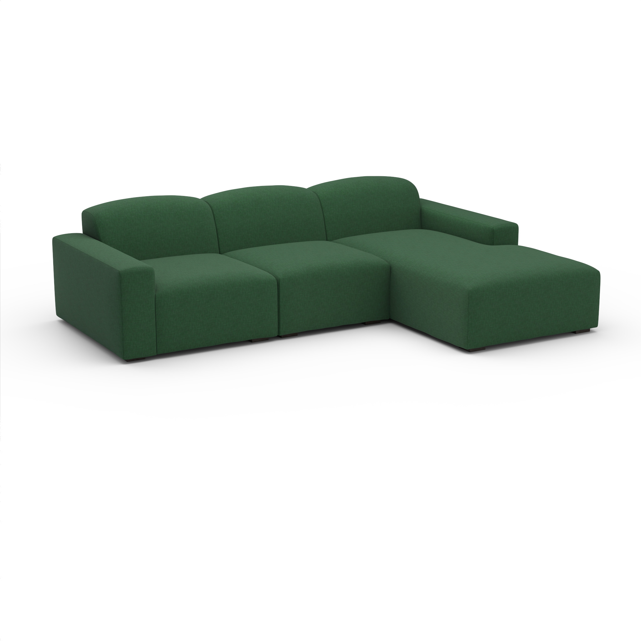Morgan Modular Chaise Sectional Low-poly 3D model_8