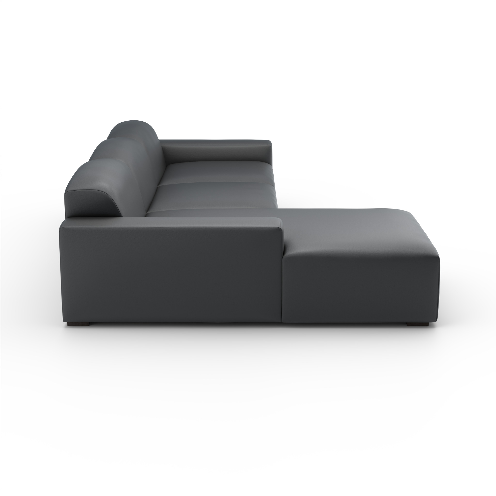 Morgan Modular Chaise Sectional Low-poly 3D model_7