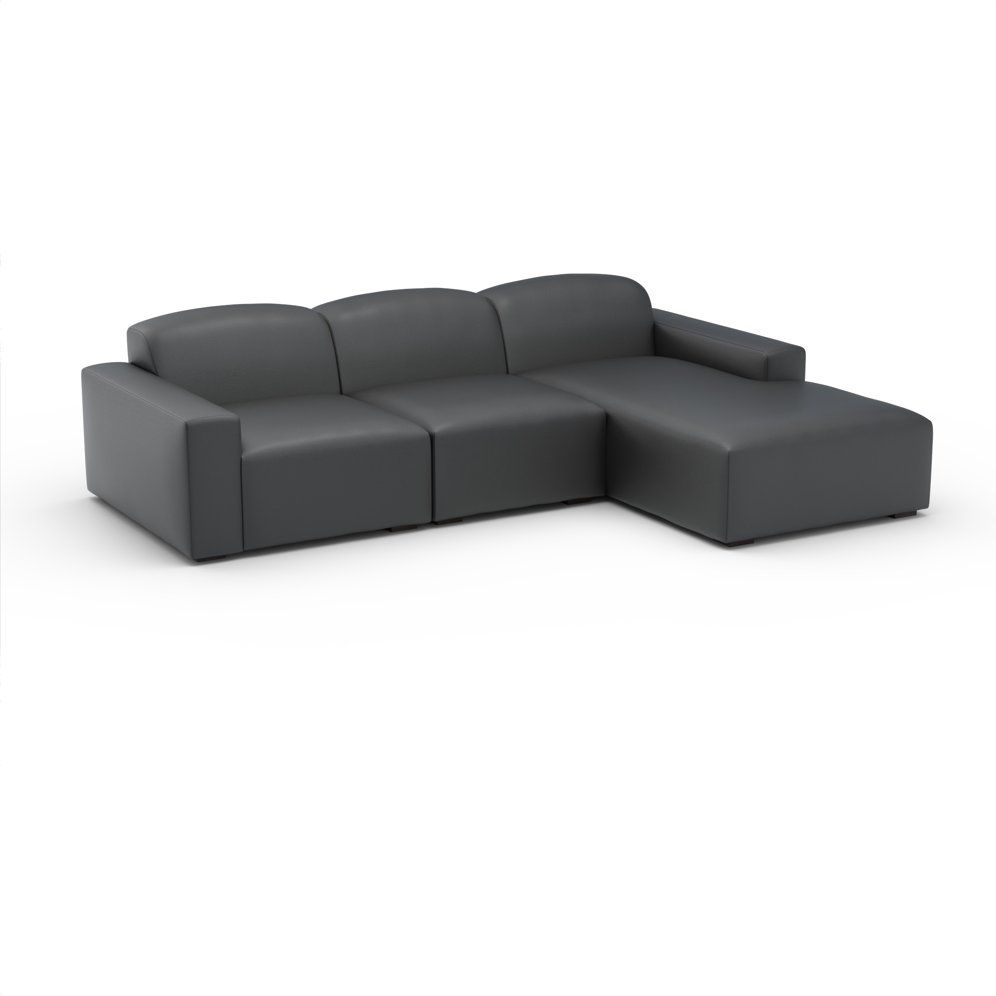 Morgan Modular Chaise Sectional Low-poly 3D model_12