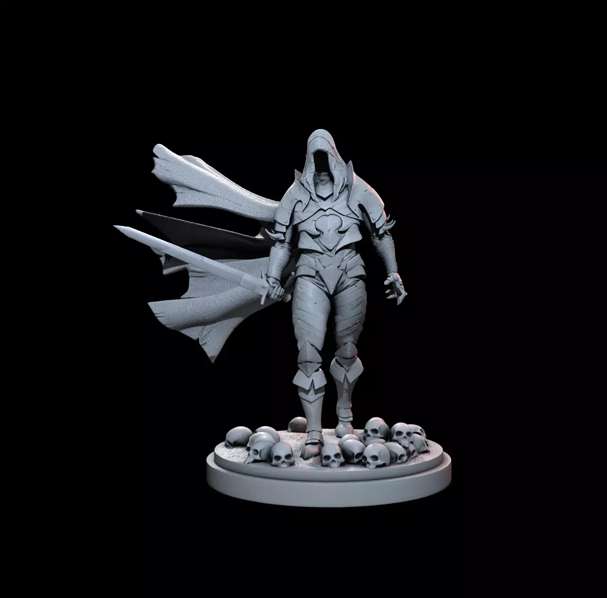 Death Knight 41mm 3D print model_0