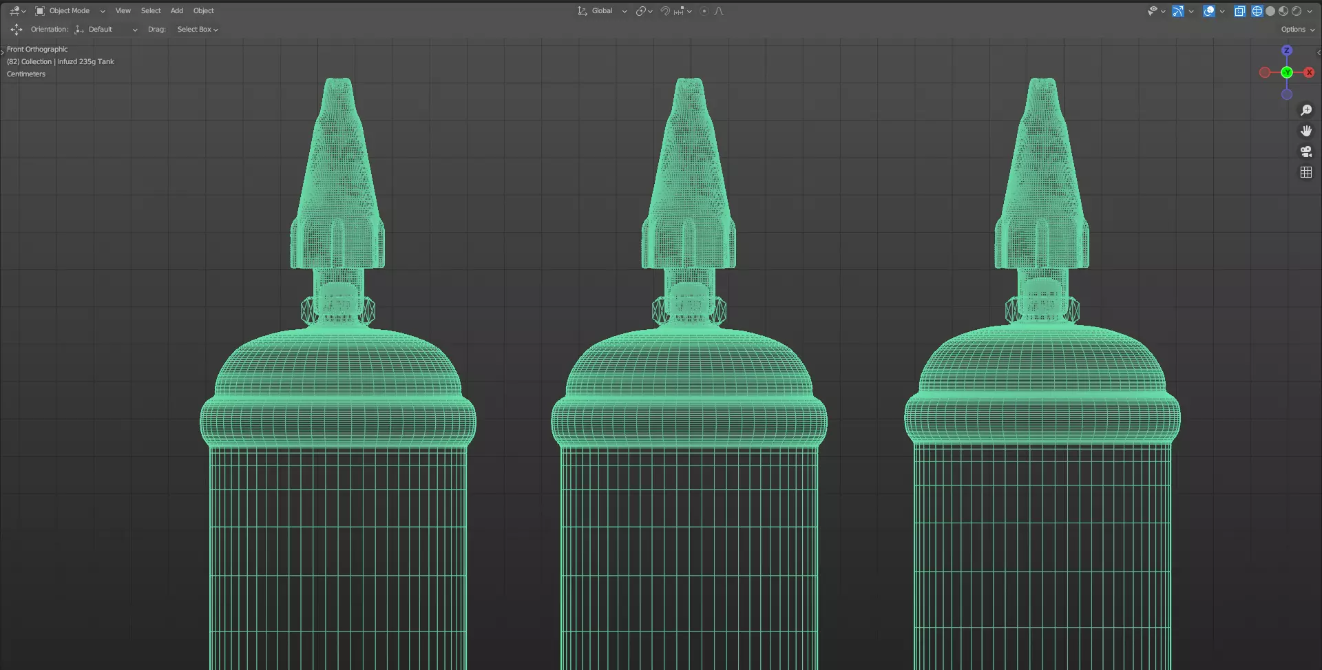 Galaxy Gas Trippy Whip XL - 1 Liter Tank - Nitrous Oxide 3D model_2