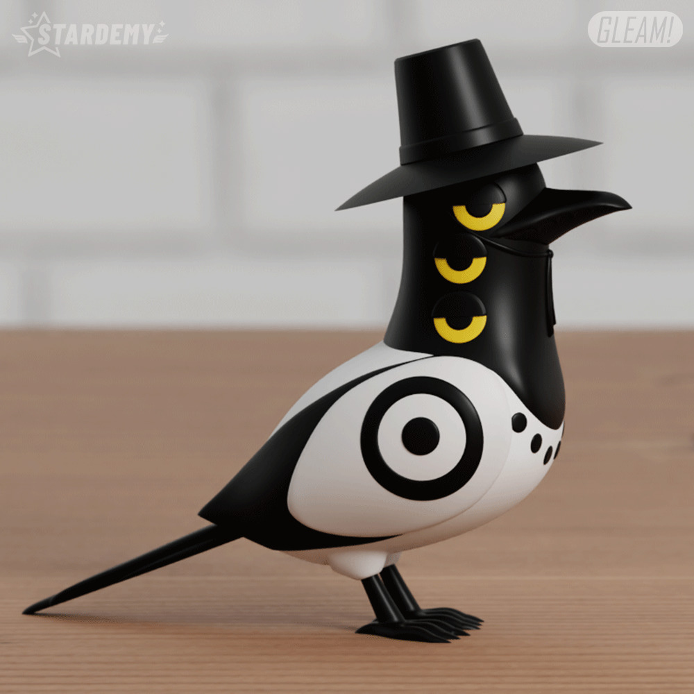 Crow Bird Kpop Demon Hunters 2 models 3D print model_4