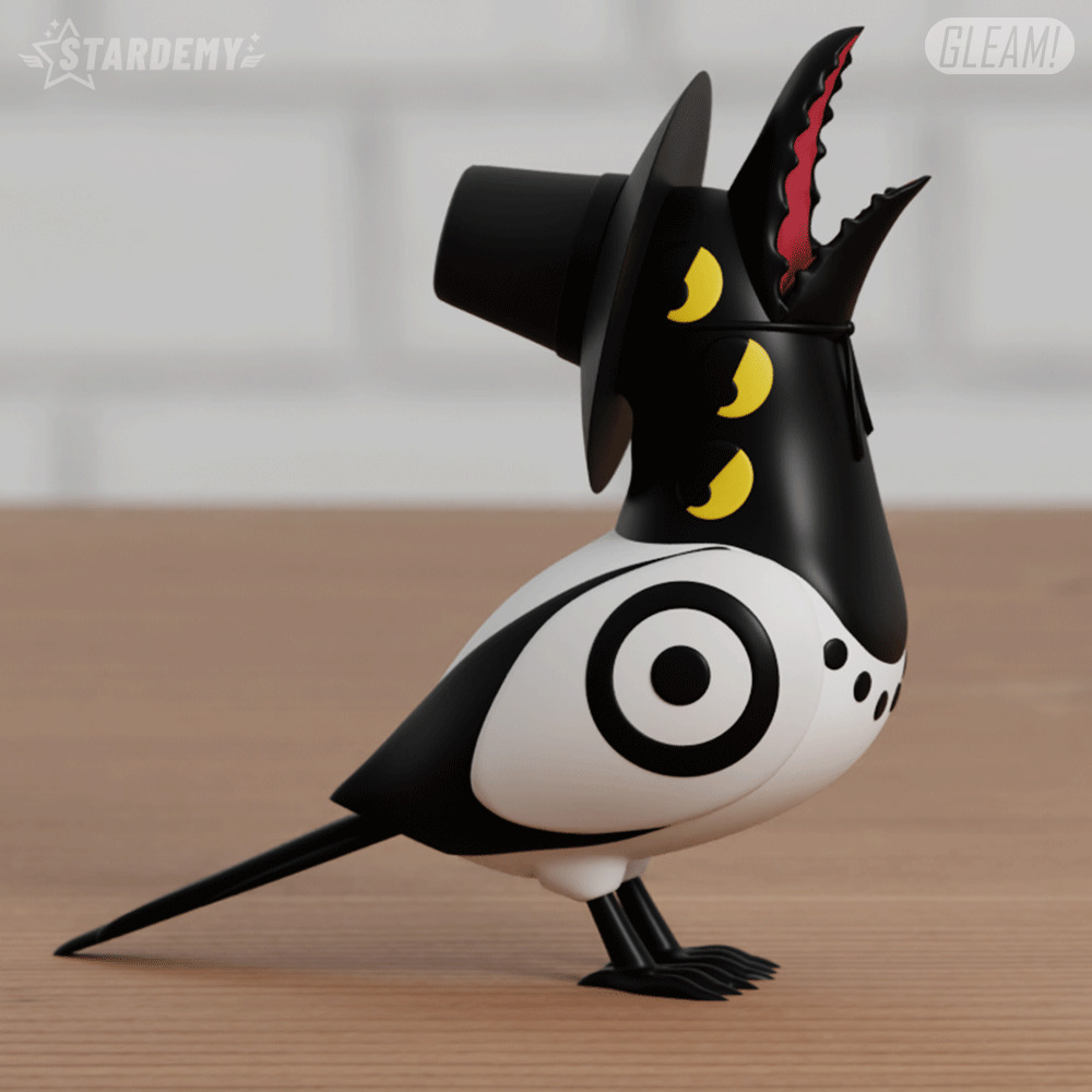 Crow Bird Kpop Demon Hunters 2 models 3D print model_5